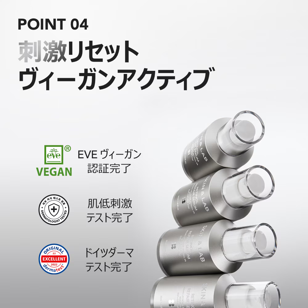 SKIN&LAB レチノールリペアセラム 美容液 30mL Retinol Repair Serum