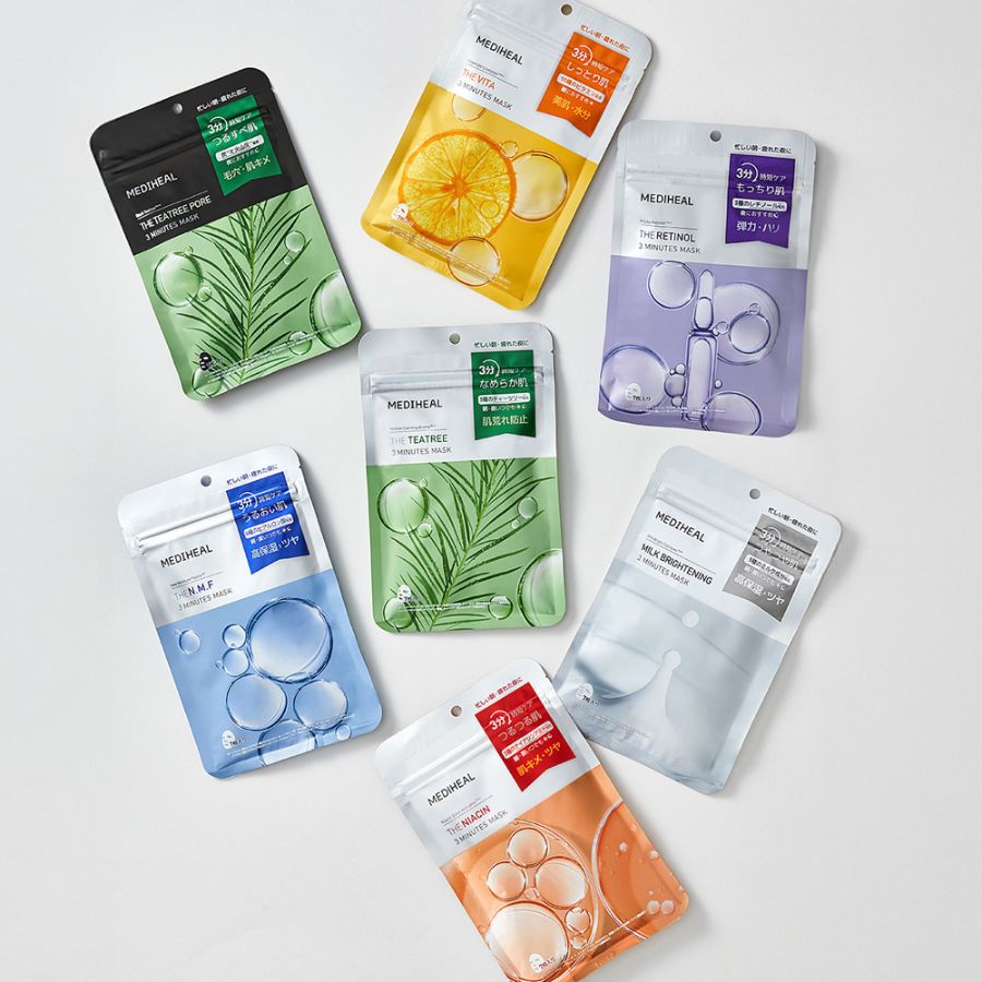 MEDIHEAL メディヒール】THE ティーツリーポア 3ミニッツ マスク