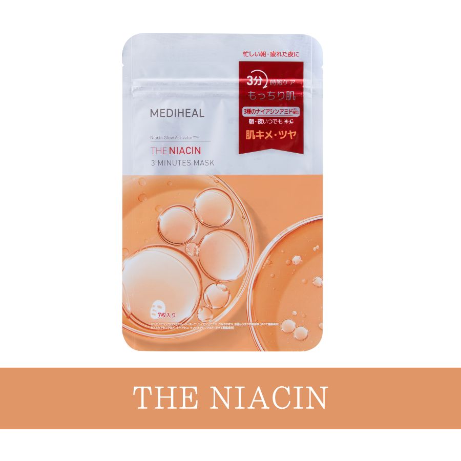 MEDIHEAL メディヒール】THE ナイアシン 3ミニッツマスク