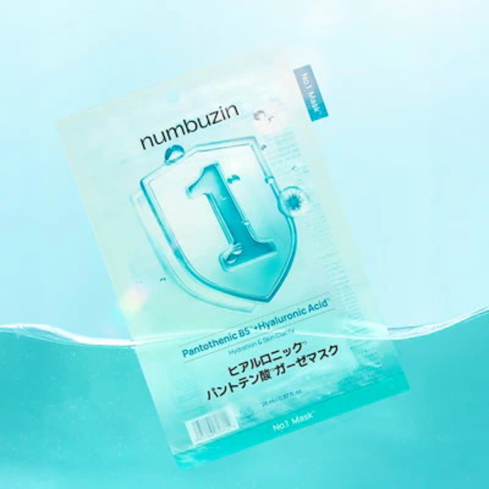 numbuzin 1番 ヒアルロニックパントテン酸ガーゼマスク 