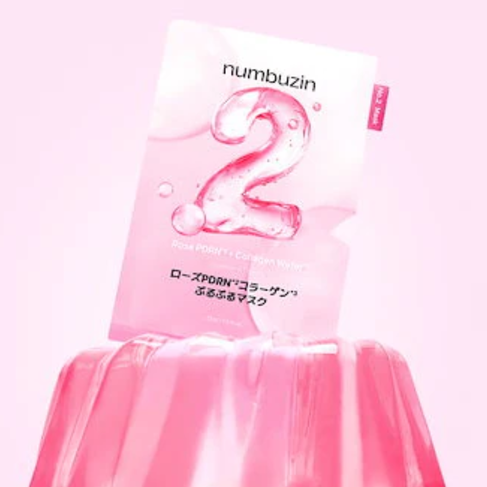 numbuzin 2番 ローズPDRNコラーゲンぷるぷるマスク