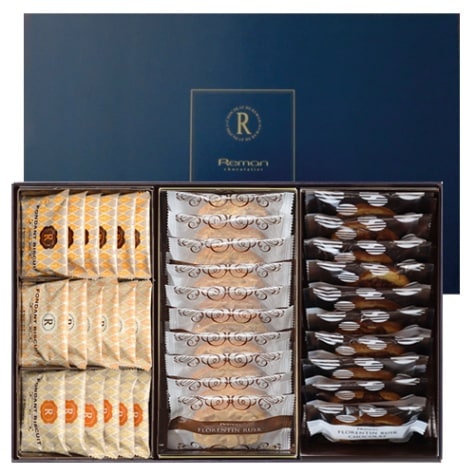 プランセスギフト(フォンダン18枚/フロランタンラスク10枚/フロランタンラスクショコラ10枚)