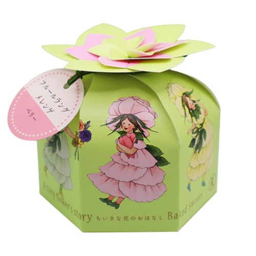 ちいさな花のおはなし フルールラングメレンゲ ベリー 4個入