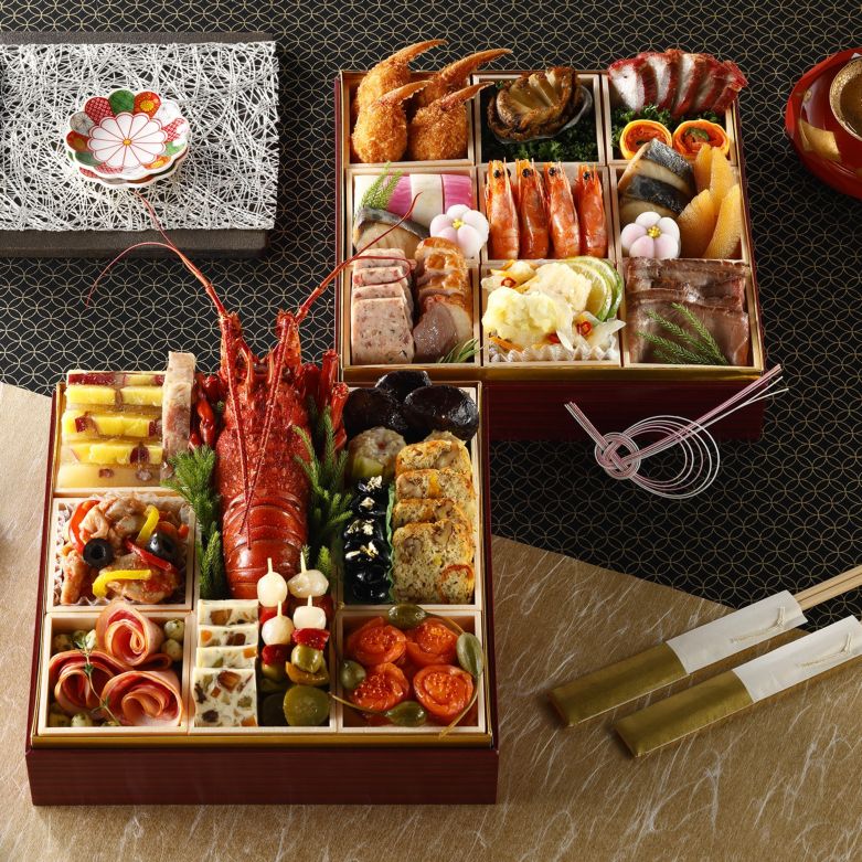 【早割!】来館引取 2026年 レンブラントホテル東京町田　和洋中おせち　二段重　福寿ｰFukujuｰ