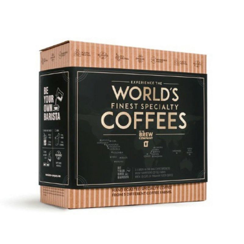 COFFEE BREWER WORLD'S FINESTギフトボックス 5個セット THE BREW COMPANY（コーヒーブリューワー