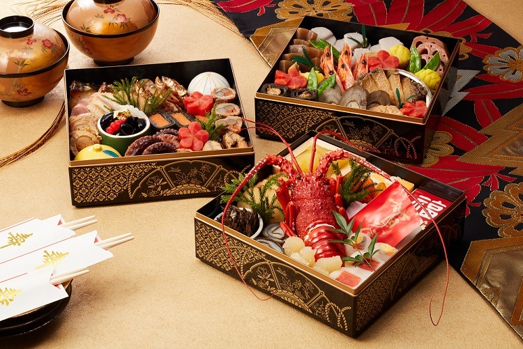 【早割!】来館引取 2026年レンブラントホテル厚木　日本料理「中津川」　おせち三段重　　寿 -KOTOBUKI-