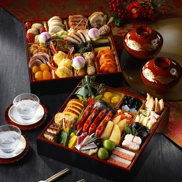 【早割!】全国配送 2026年　和中おせち二段重　和華 -Waka-