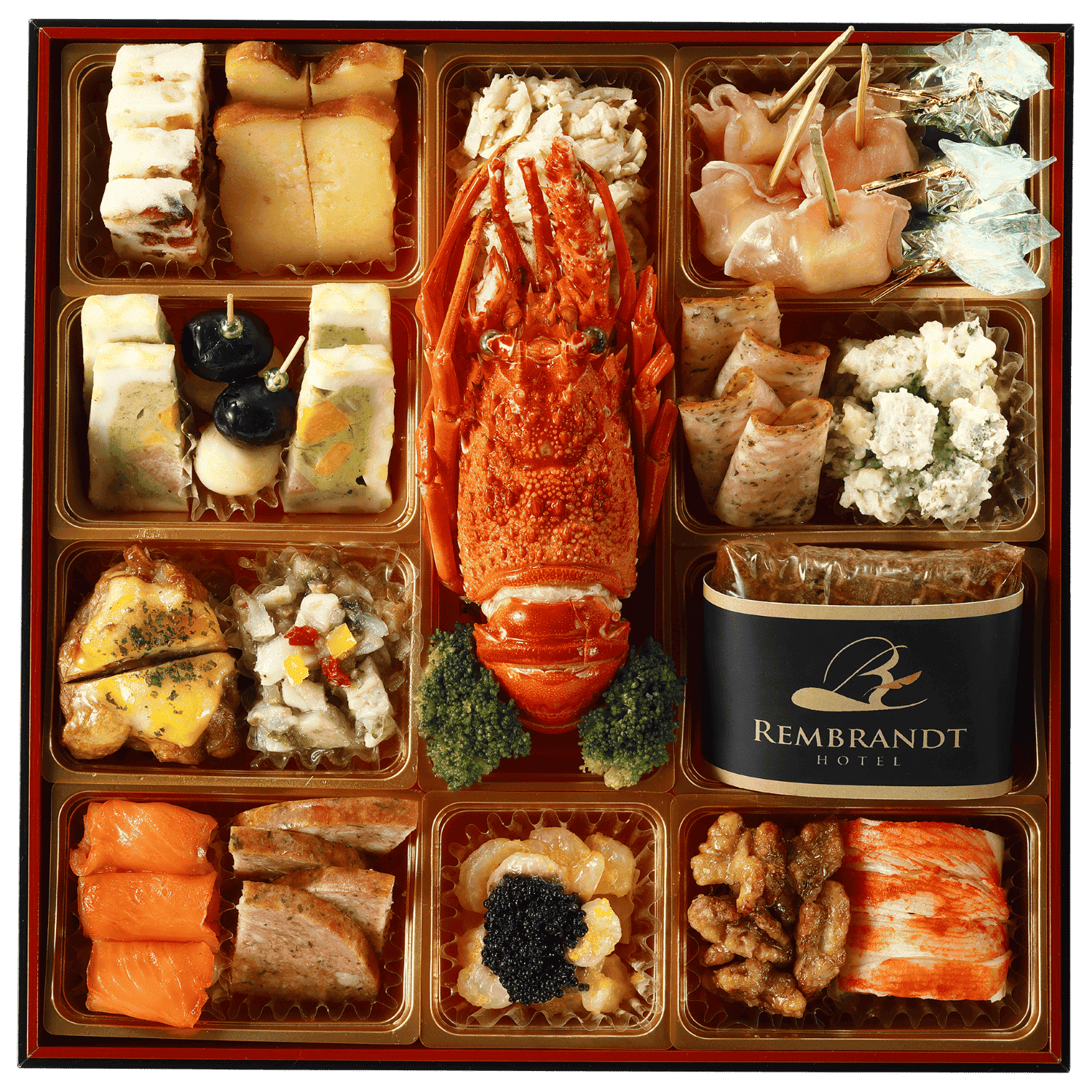 【早割!】全国配送 2026年　洋中おせち二段重　聖華 ｰHika-