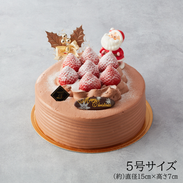 クリスマス生ショコラケーキ5号　　