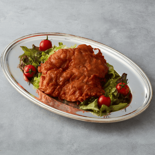 秘伝スパイスの骨なしフライドチキン