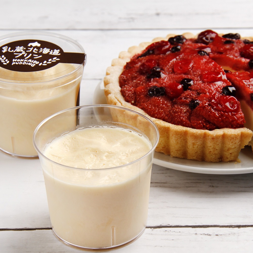 北海道ミックスベリータルト・プリン