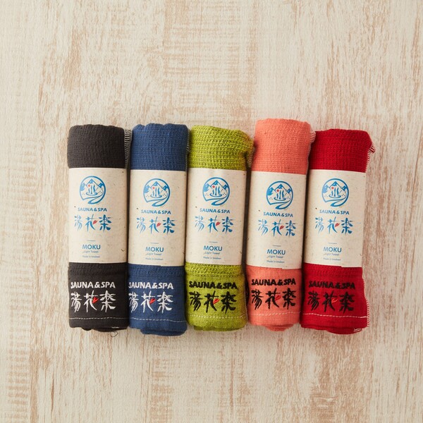 湯花楽　MOKUタオル　Ｍサイズ