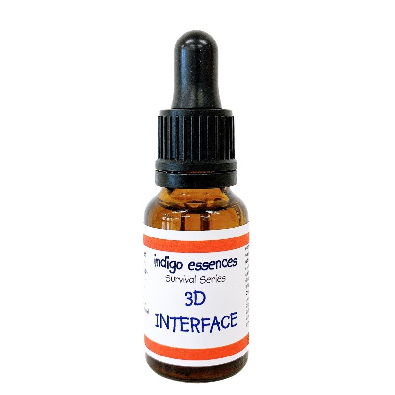 3Dインターフェイス《インディゴエッセンス》15ml｜フラワーレメディ