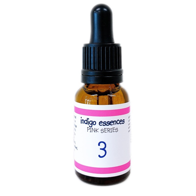 3 Three ピンクエッセンス《インディゴエッセンス》15ml｜フラワー