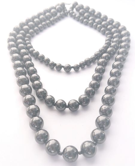 グロリアのネックレス《シュンガイト》｜フラワーレメディ《公式店》