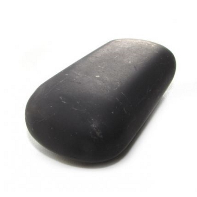 ソリッドシュンガイトのマッサージスティック《シュンガイト》9cm×4.5cm×2.5cm