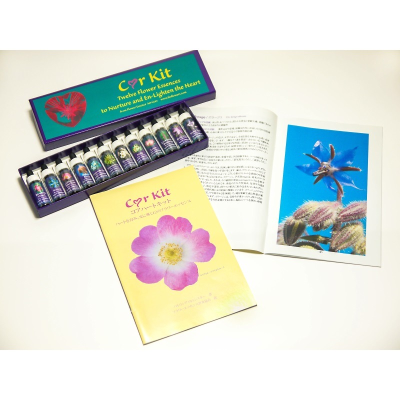 コアハートキット（解説書付）《FESフラワーエッセンス》7.5ml×12本セット（取り寄せ品）