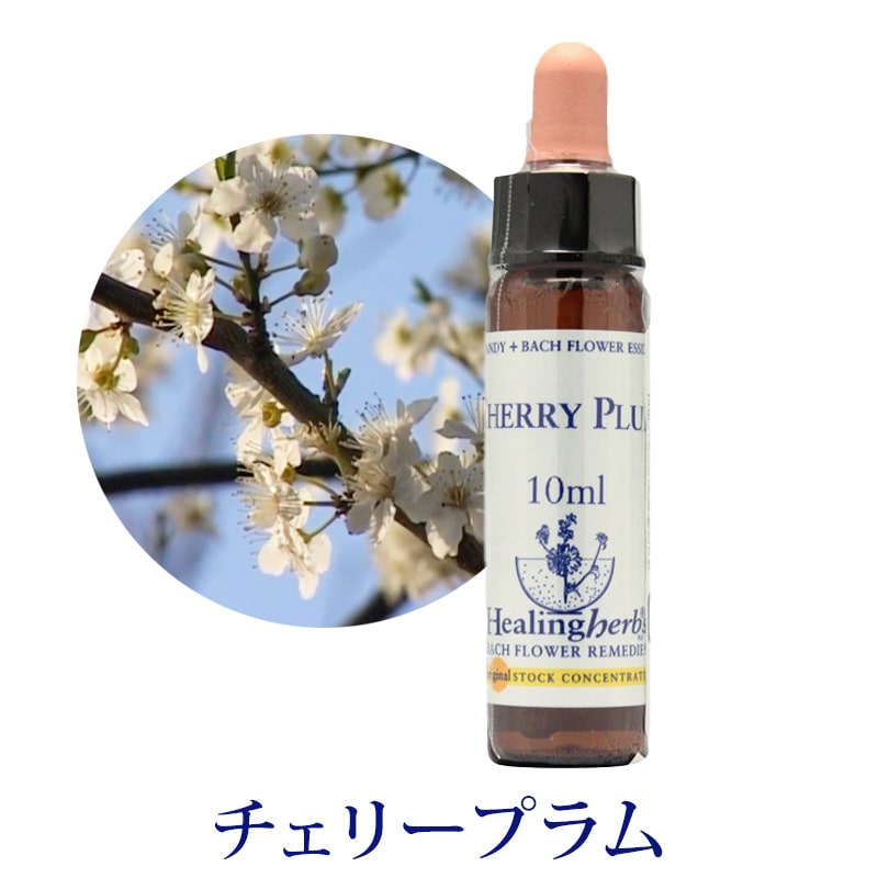 チェリープラム《ヒーリングハーブス》10ml｜フラワーレメディ《公式店》