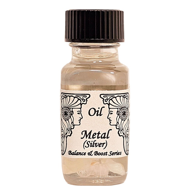 メタル・シルバー（銀）《アンシェントメモリーオイル》15ml｜フラワー