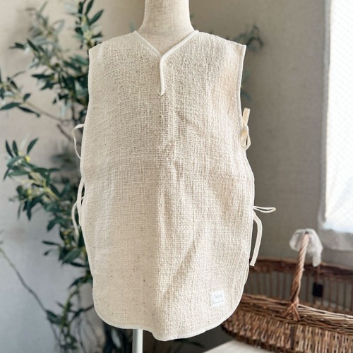 無農薬和綿ガラ紡平織り ベビースリーパー　50〜100cm【ネコポス不可】