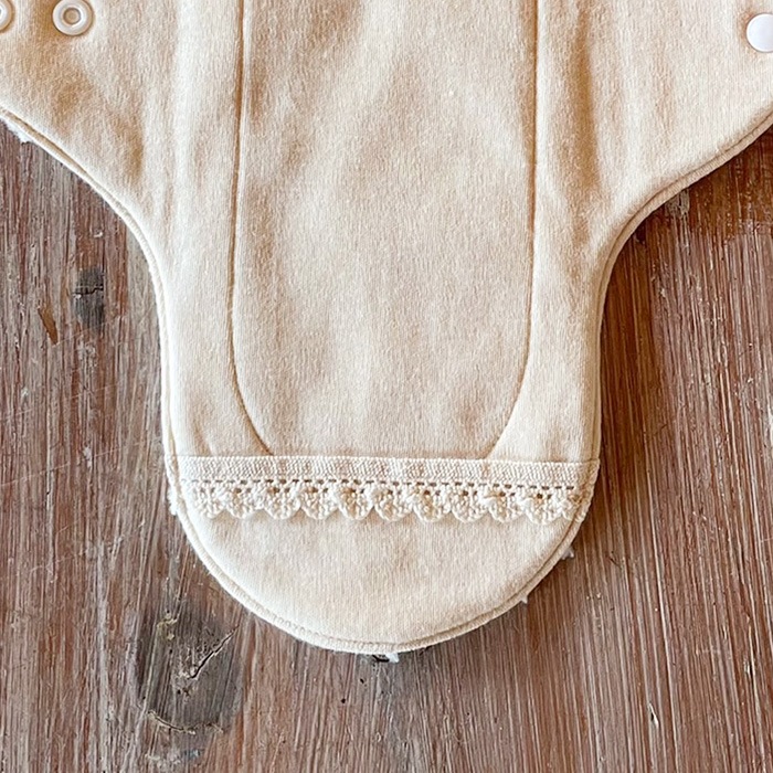 布ナプキン［普通の日］ホルダーMサイズ（防水あり）オーガニックコットンニット【ネコポス可】