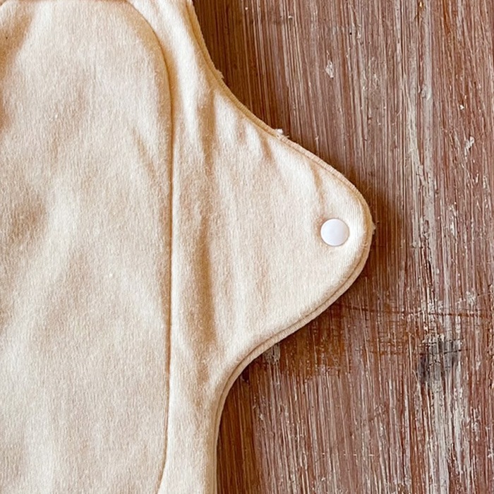 布ナプキン［普通の日］ホルダーMサイズ（防水あり）オーガニックコットンニット【ネコポス可】