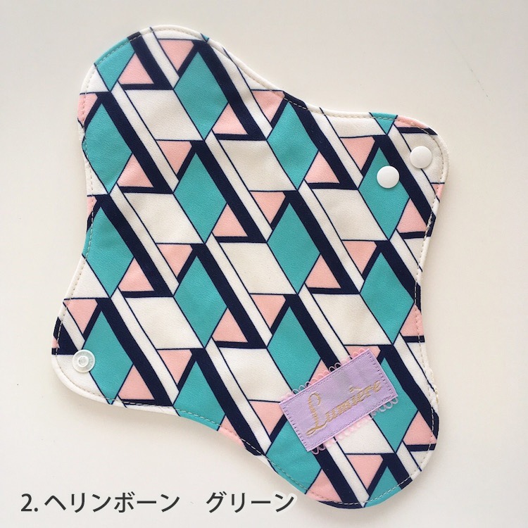 LUMIERE SELECTION　布ナプキン［軽い日～普通の日用］布ナプキンホルダーSサイズ防水あり【ネコポス可】