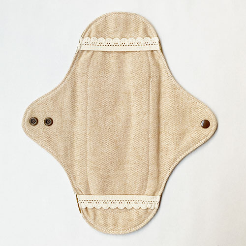 布ナプキン［軽い日～普通の日用］花柄ホルダーSサイズ 肌面オーガニックコットンネル 選べる３色【ネコポス可】