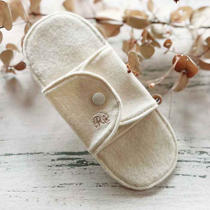 おりものライナー (ミニ) コットンニット (防水なし) Reicarino∞bon【ネコポス可】