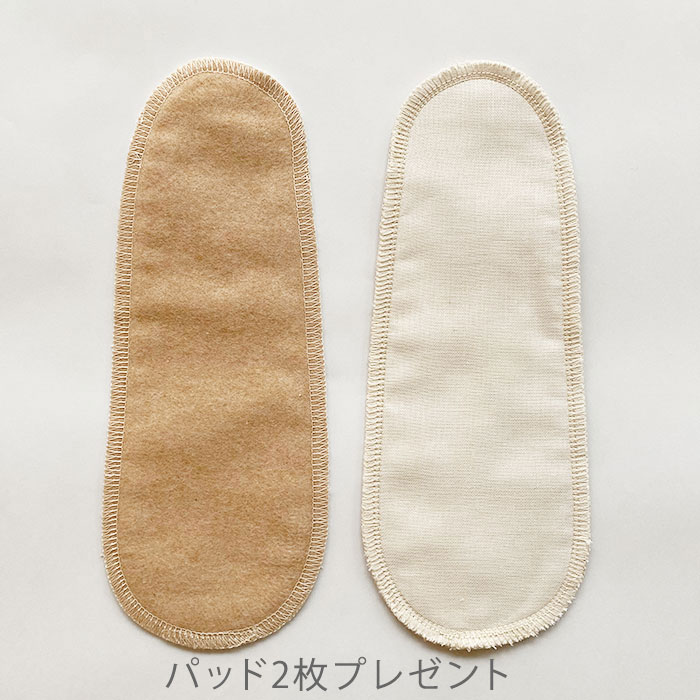 オーガニック布ナプキン 普通の日の一日セット　嬉しい特典付Reicarino∞bon【ネコポス不可】