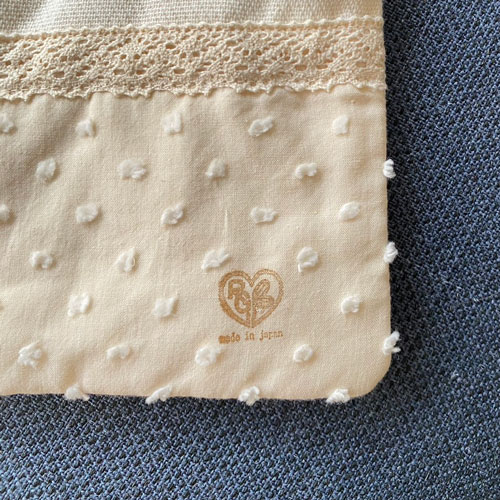 【アウトレット】布ナプキン持ち歩き用ポーチ【ネコポス可】no65