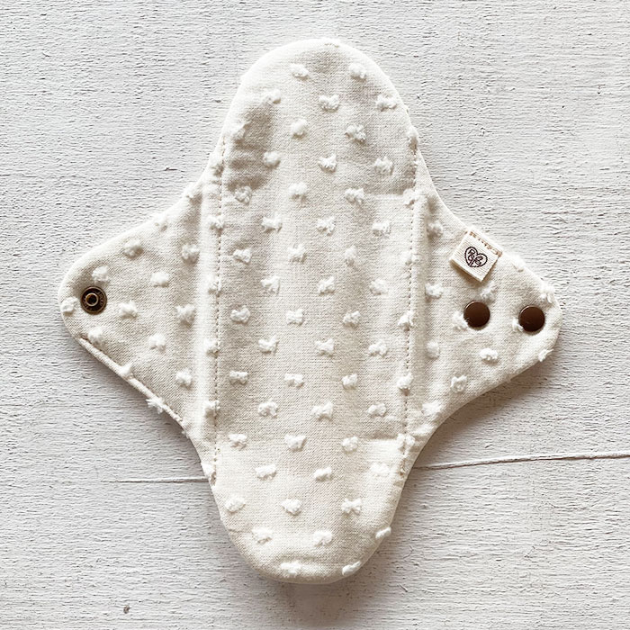 布ナプキン［おりもの・軽い日用］　ホルダーSSサイズ &パッド1枚セット　(防水布あり)　アルティメイト　軽失禁尿モレ【ネコポス可】