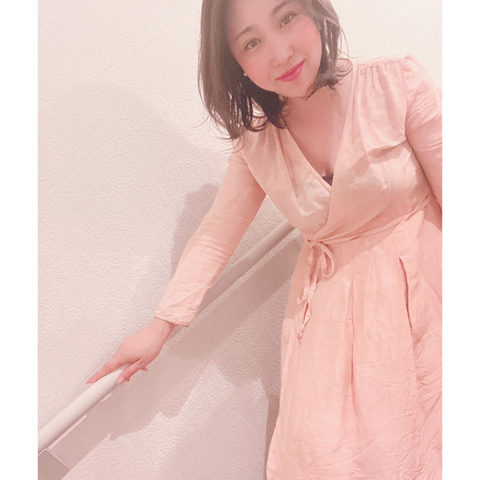 【美品】ケイミー kayme ロイヤルブルーシルク風カシュクールワンピース 7号 ロイヤルブルー ヴィーナスワンピース– kay me