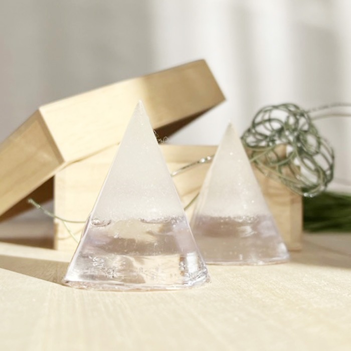 ［受注商品］神様の浄化盛り塩（大）フラワーオブライフ 円錐型 2個セット【ネコポス不可】