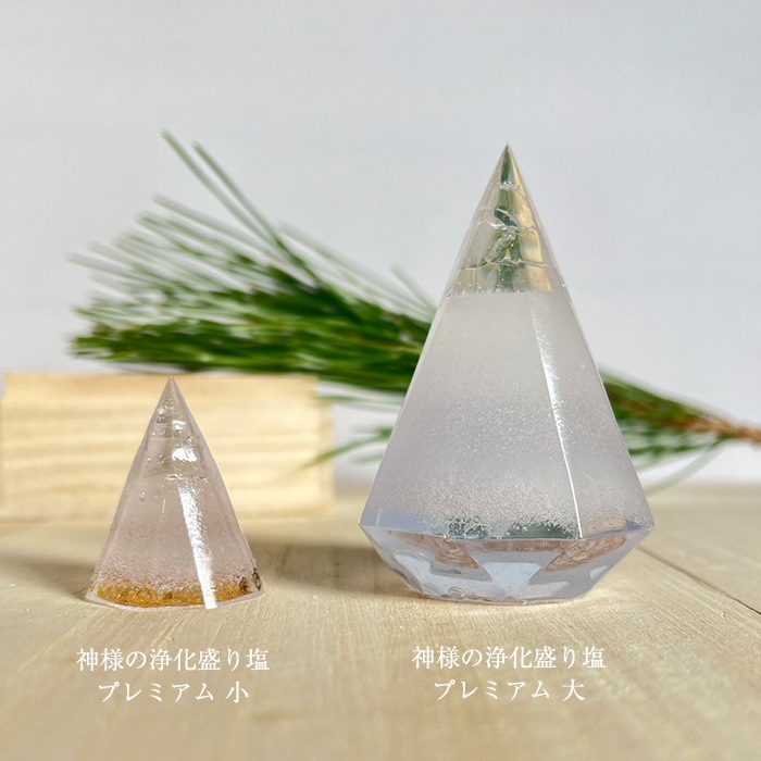 完全オーダーメイド】神様の浄化盛り塩 プレミアム(大)交換不要