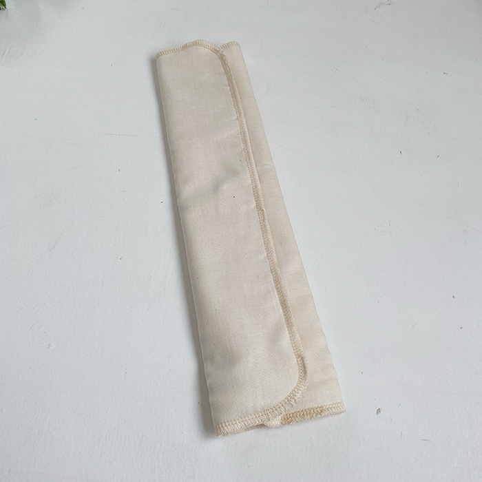 お得なまとめ割り！オーガニック布ナプキン ［多い日・夜用］ハンカチLサイズ　オーガニックコットンガーゼ（薄手）5枚セット Lulu Gause【ネコポス不可】