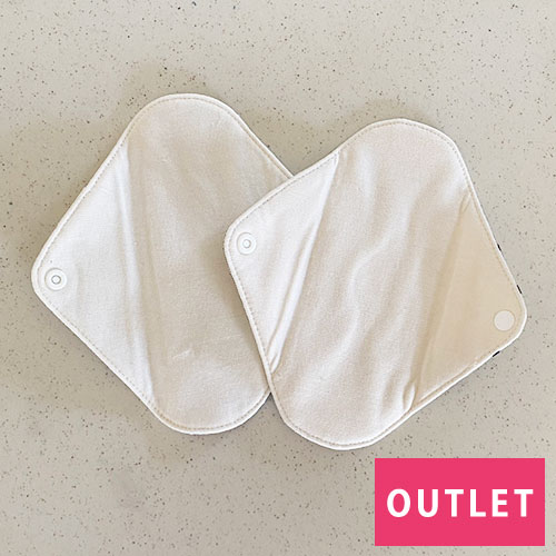 【アウトレット】おりものライナー(ミニ) コットンニット  ひし形 Organic Jealousy 2枚セット【ネコポス可】