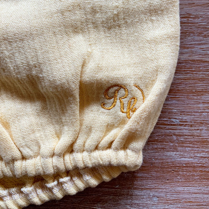 Reicarino∞bon○パンプキンパンツ(ブルマ)草木染 Mサイズ○選べる4色 【ネコポス可】