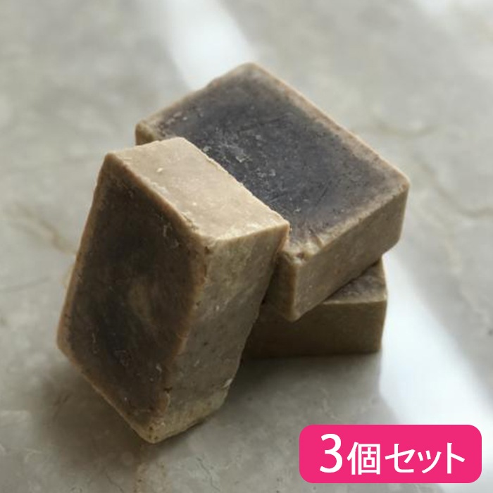 ［お得なまとめ割り約５％OFF］新月の月桃せっけん 100ｇ 3個セット コールドプロセス製法　石鹸　コスメ【ネコポス不可】