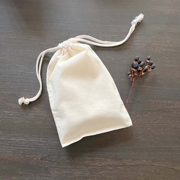 無農薬和綿ガラ紡アンクルウォーマー ロング 巾着袋付 オーガニック 日本製【ネコポス不可】