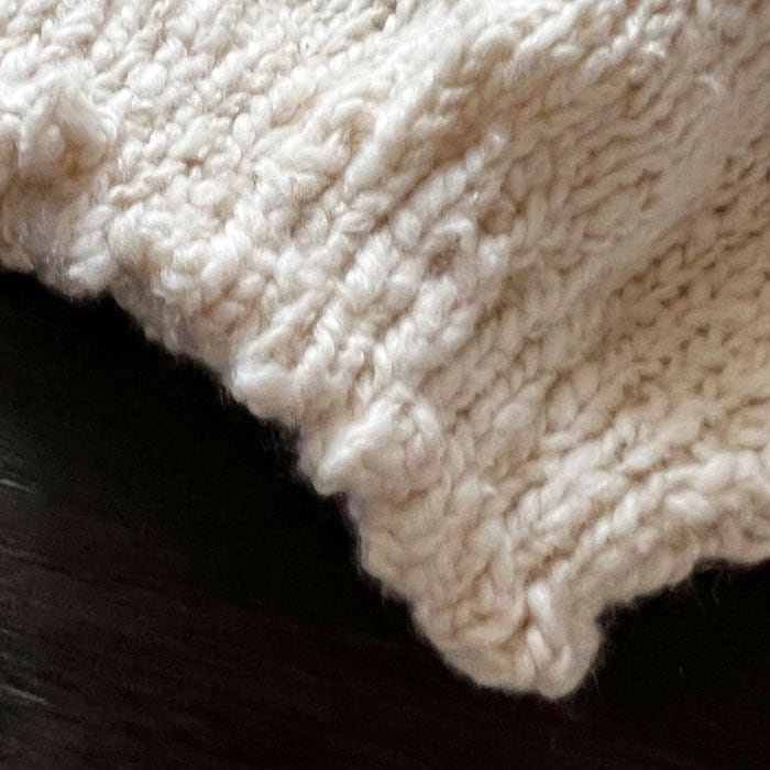 無農薬和綿ガラ紡アンクルウォーマー ロング 巾着袋付 オーガニック 日本製【ネコポス不可】