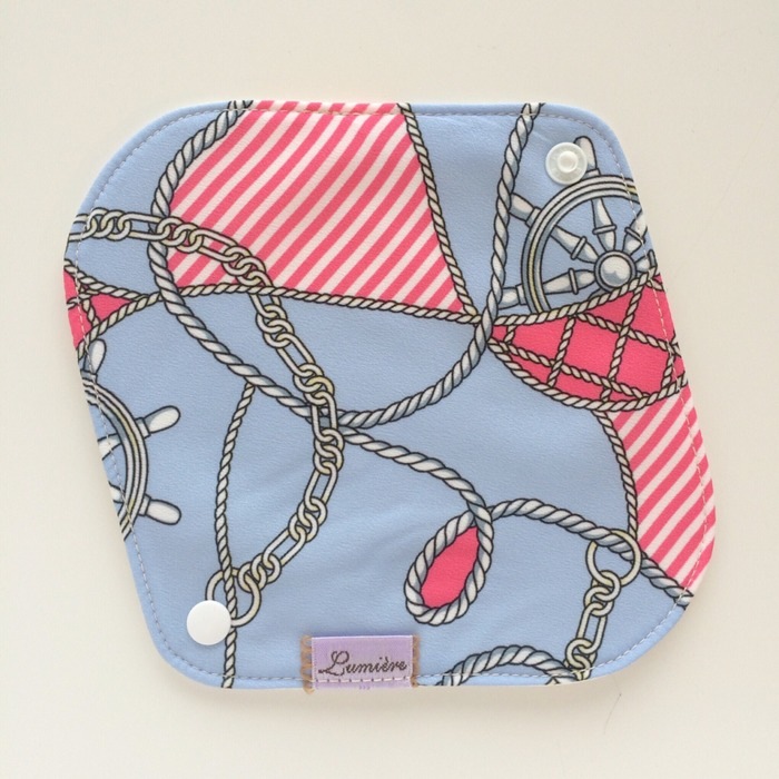 LUMIERE SELECTION　［おりもの〜普通の日］5枚Gセット マリン&フラワーモノグラム　10％OFF