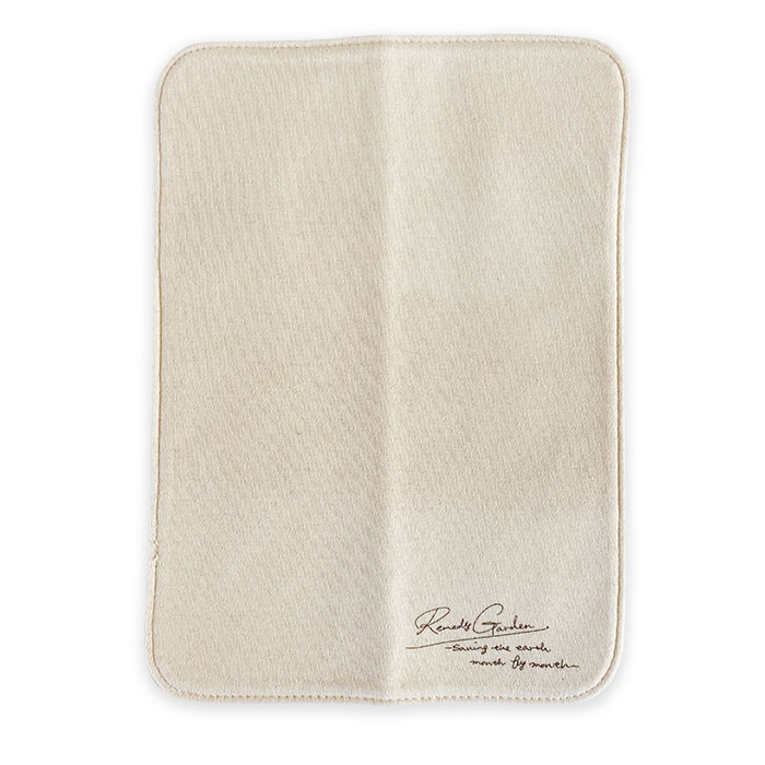 お得なまとめ割り約３５％OFF［おりもの・軽い日用］ハンカチSSサイズ2つ折 5枚セット アルティメイトコットン ステッチ仕上げ【ネコポス可】