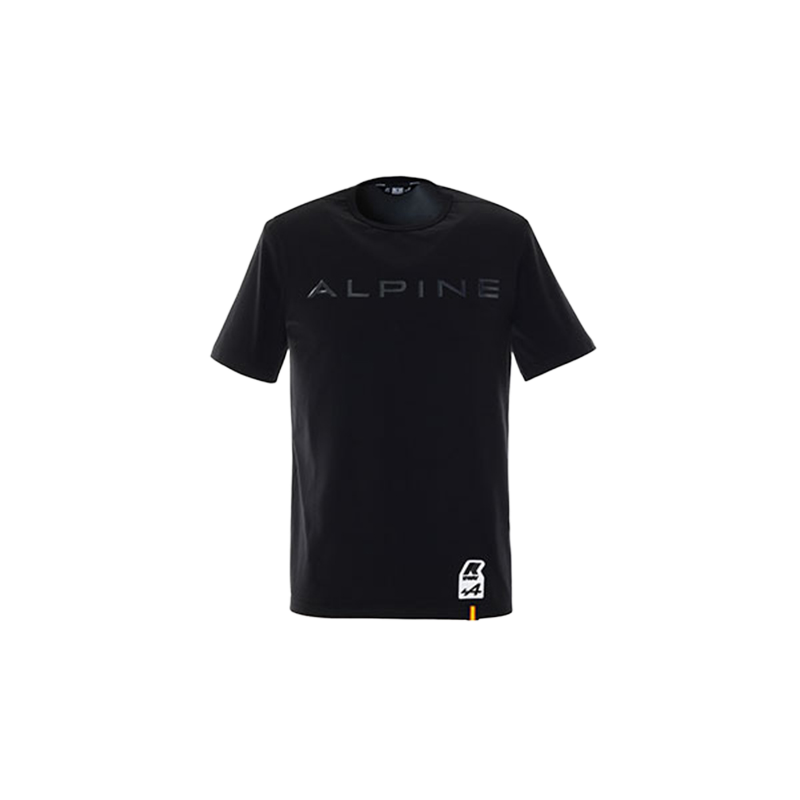 K-Way×アルピーヌ　Tシャツ ブラックS