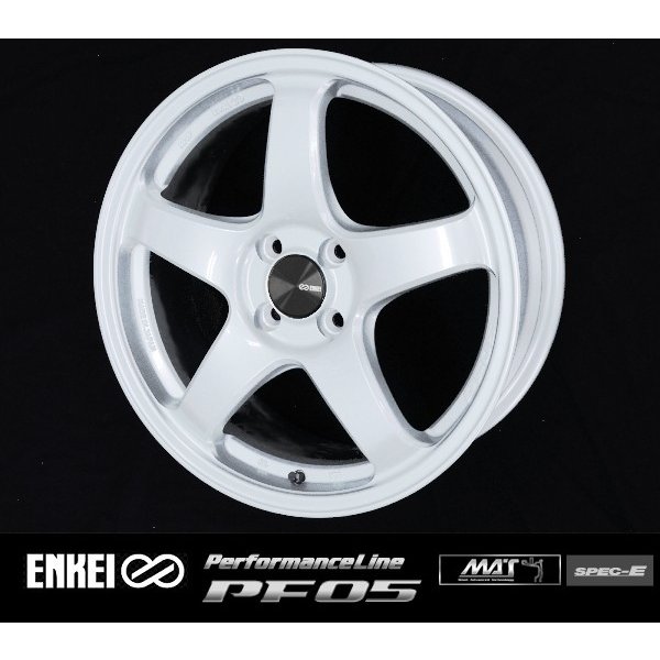 送料無料 コペン ハスラー キャスト ENKEI エンケイ PF05 ホワイト 165/50R16 タイヤ ホイール4本セット