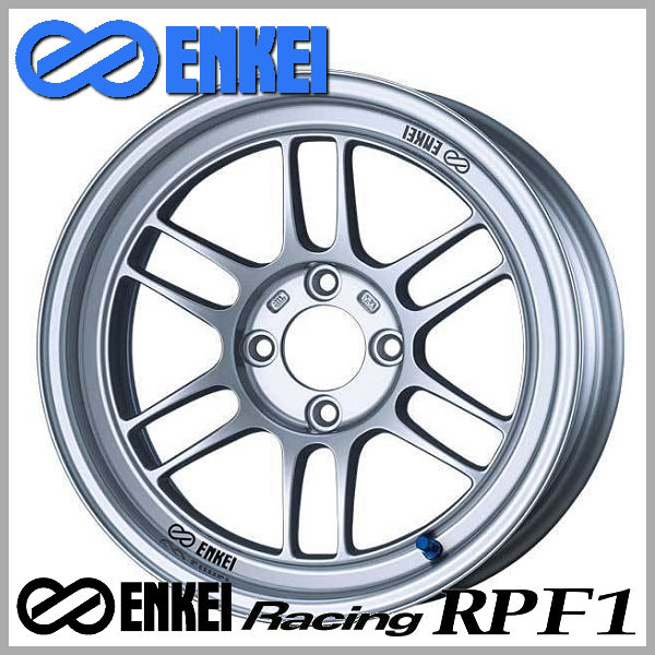 送料無料 ロードスター ENKEI エンケイ レーシング RPF1 シルバー 16inch 7.0J +35 ヨコハマ アドバン ネオバ AD09 195/5016 4本セット