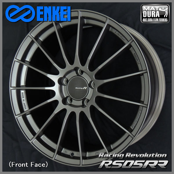 送料無料 Ｆ３０系 ＢＭＷ ENKEI エンケイ RS05RR カラー：マットダークガンメタリック F 9.0J 225/40R19 R 10.0J 245/35R19 安心のピレリタイヤ