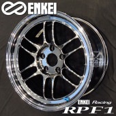 送料無料 ENKEI エンケイ エンケイ レーシング RPF1 SBC メッキ 17インチ 10.0J +18（5穴PCD114.3） MADE IN JAPAN 国産 軽量 アルミホイール 4本セット 1本あたり約7.9kg~