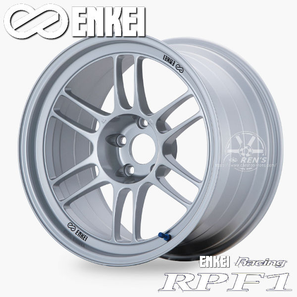 送料無料 4本SET ENKEI エンケイ レーシング RPF1 17inch 10.0J +18 5穴 PCD114.3 シルバー MADE IN JAPAN 国産 軽量 アルミホイール