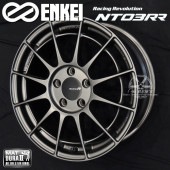 送料無料 GR86 86 BRZ カローラスポーツ エンケイ レーシングレボリューション NT03RR マットダークガンメタ 8.5J +42 5穴 PCD100 4本 